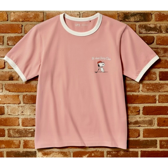 Uniqlo Tops - birdies only club pink Uniqlo UT women tee 241- 471135